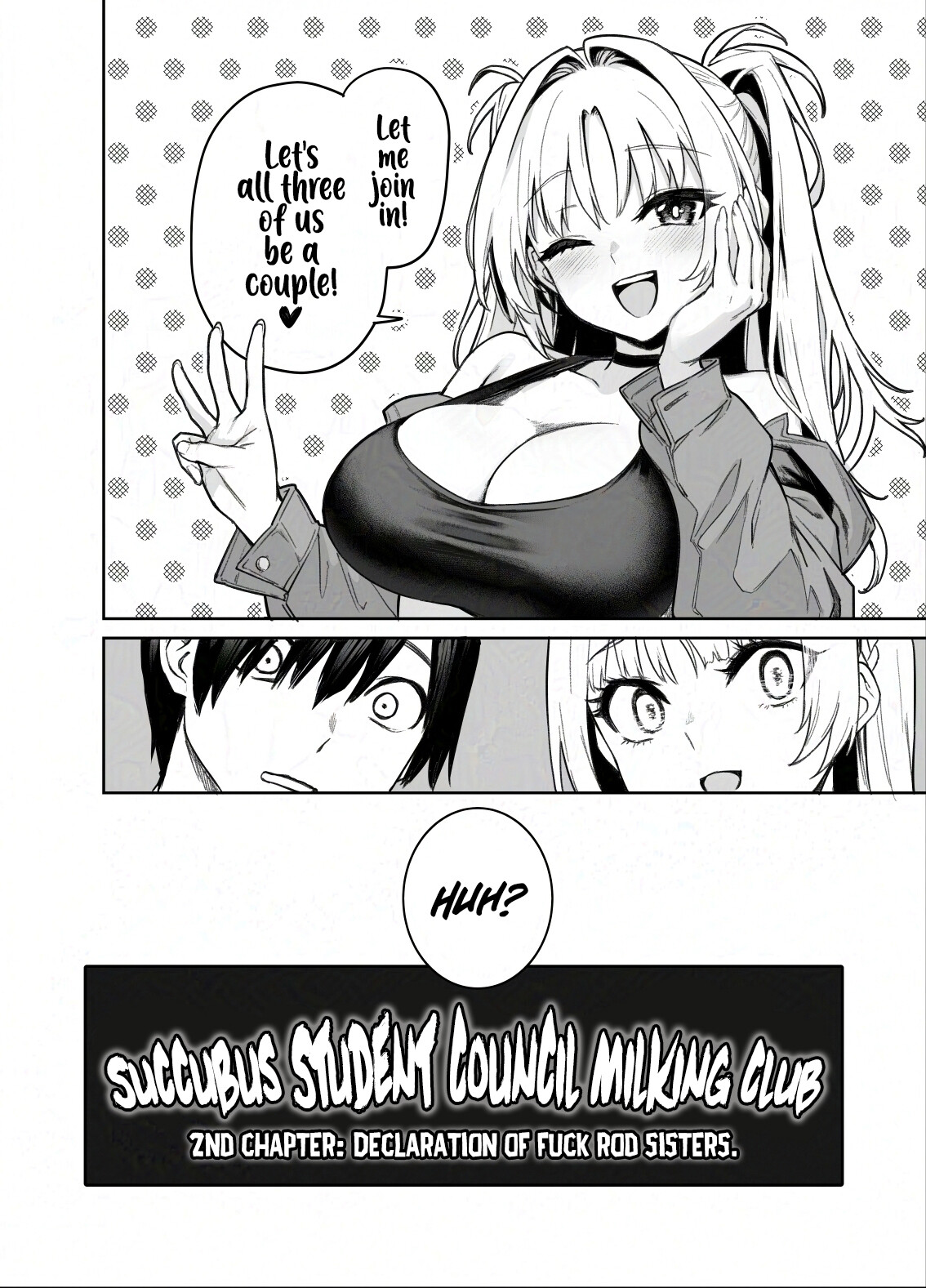 Hentai Manga Comic-Succubus Student Council Milking Club 2-Read-47